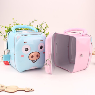 Két sắt mini hình con lợn dễ thương . TĐ