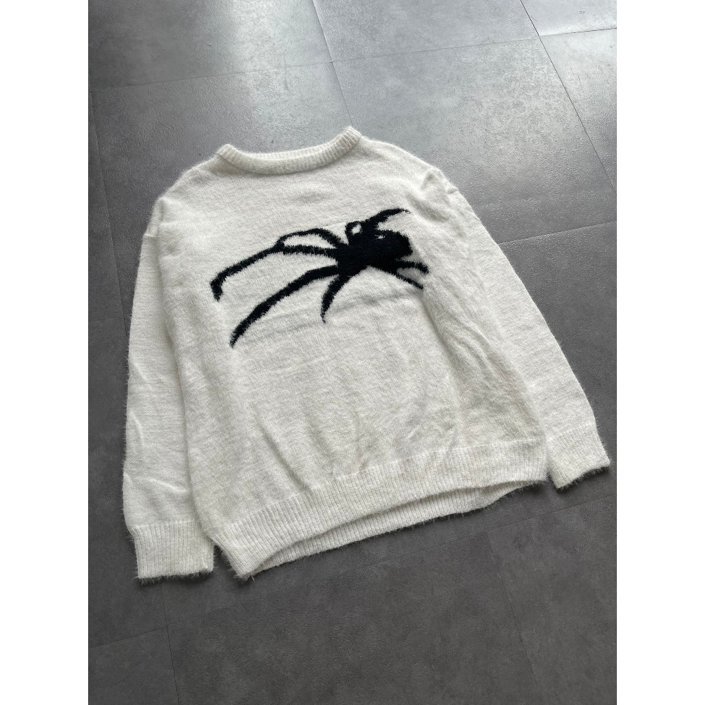 Áo len unisex Spider 2 màu   AL204