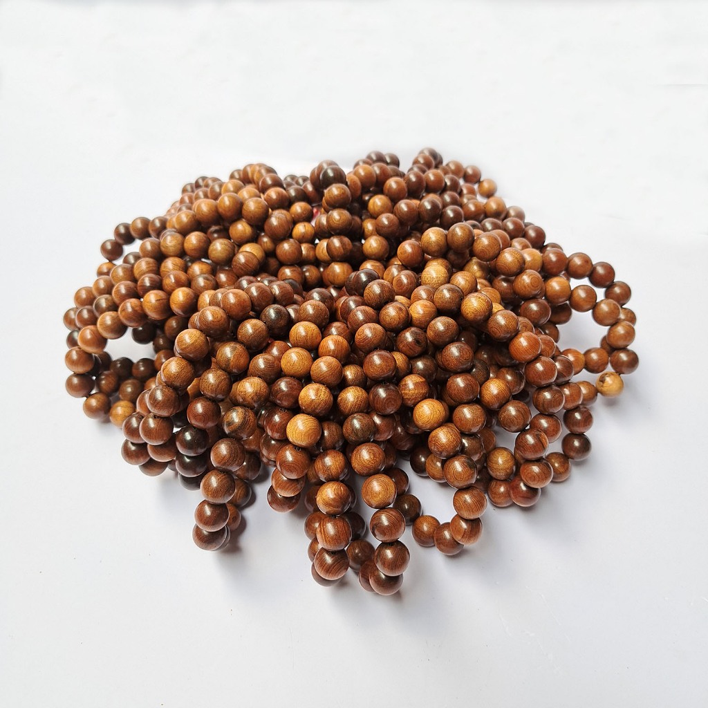 Vòng tay nam, nữ PQ Leather - chuỗi hạt gỗ Bách Xanh cao cấp dành cho nam nữ size 8-10-12-14 ly mùi gỗ thơm lâu dịu nhẹ