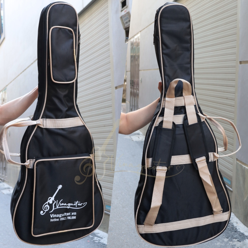 Bao Vải Dù Guitar 6 Lớp Chống Nước Chống Bụi Vinaguitar 2023