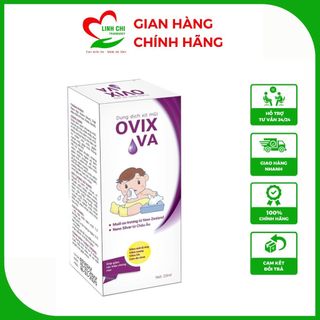 Dung dịch Xịt mũi Ovix VA 20ml giúp làm sạch khoang mũi cho trẻ