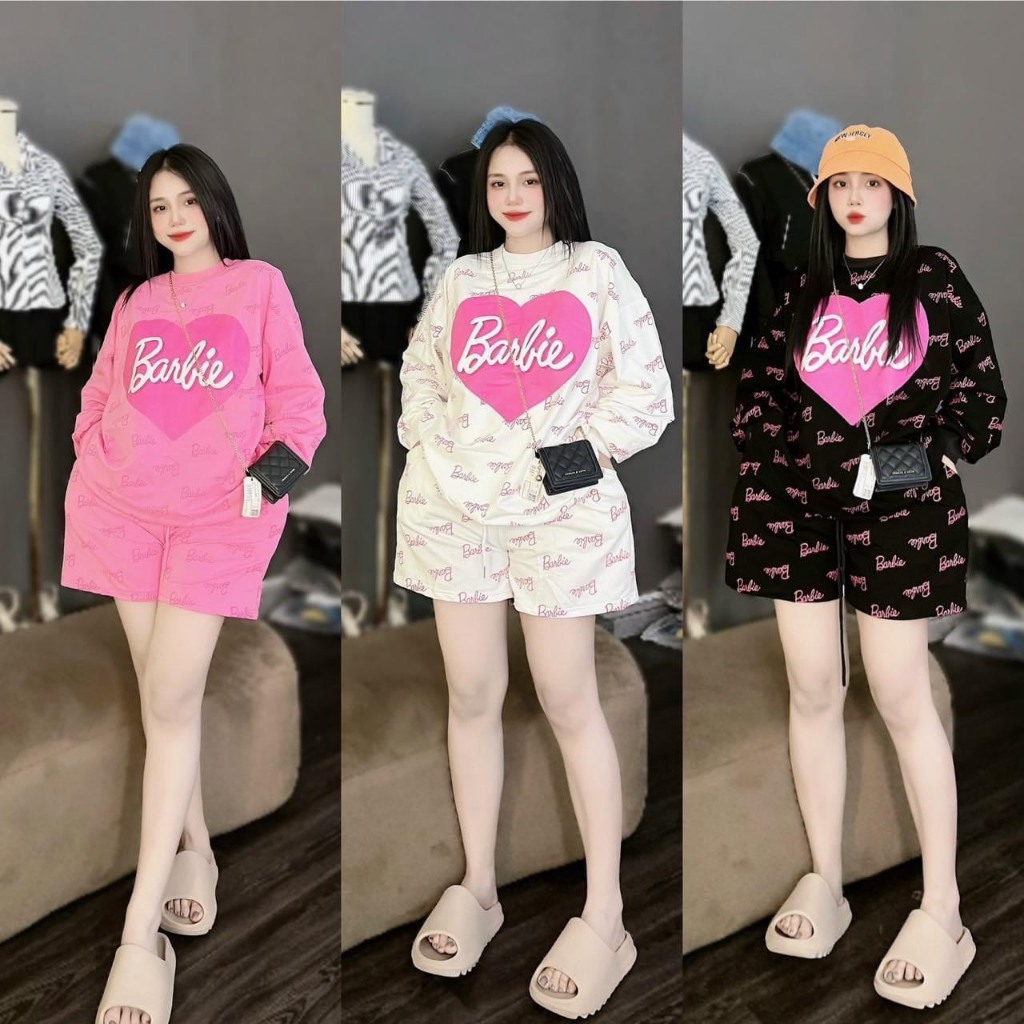 BỘ ĐÙI Nữ BARIE SIÊU Cute hot 2023