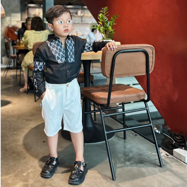 Quần lửng Hàn KhanhBun co giãn 4 chiều, thấm hút mồ hôi, thoải mái hoạt động cho bé trai size từ 10kg đếKhanhBn