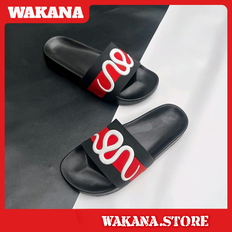 Dép lê thời trang quai ngang nam đẹp Rắn săn mồi. Hàng cao cấp