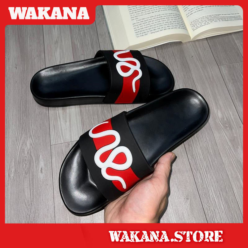 Dép lê thời trang quai ngang nam đẹp Rắn săn mồi. Hàng cao cấp