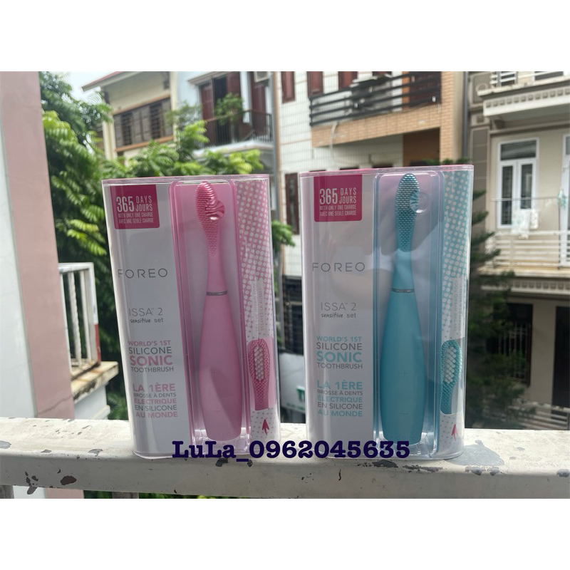 SET BÀN CHẢI FOREO ISSA 2 KÈM ĐẦU THAY