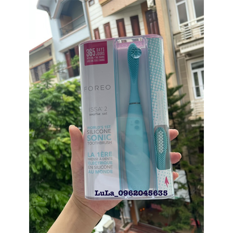 SET BÀN CHẢI FOREO ISSA 2 KÈM ĐẦU THAY