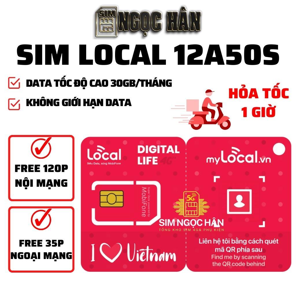 Sim 4G 1 Năm Mobifone 12MDT150 Data 500Gb/Th, 12MDT50/5Gb/Ngày. 12A50S/12SKY59S Sim Data Không Giới Hạn