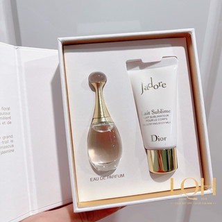 Set nước hoa Dl0R J'adore minisize và dưỡng thể nước hoa