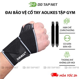 Băng Quấn Bảo Vệ Cổ Tay Aolikes Tập Gym Giúp Tránh Chân Thương Giảm Căng Cơ Và Mệt Mỏi