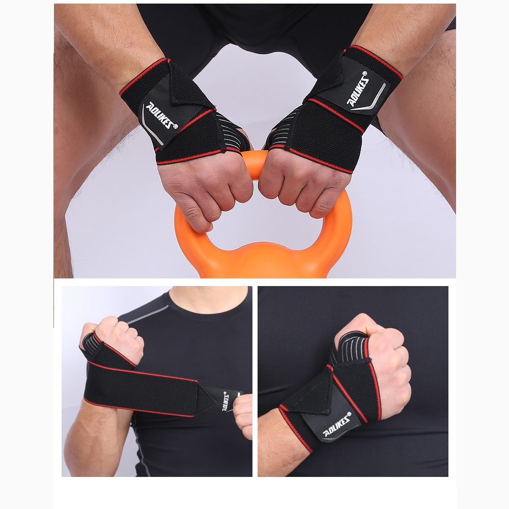 Băng Quấn Bảo Vệ Cổ Tay Aolikes Tập Gym Giúp Tránh Chân Thương Giảm Căng Cơ Và Mệt Mỏi