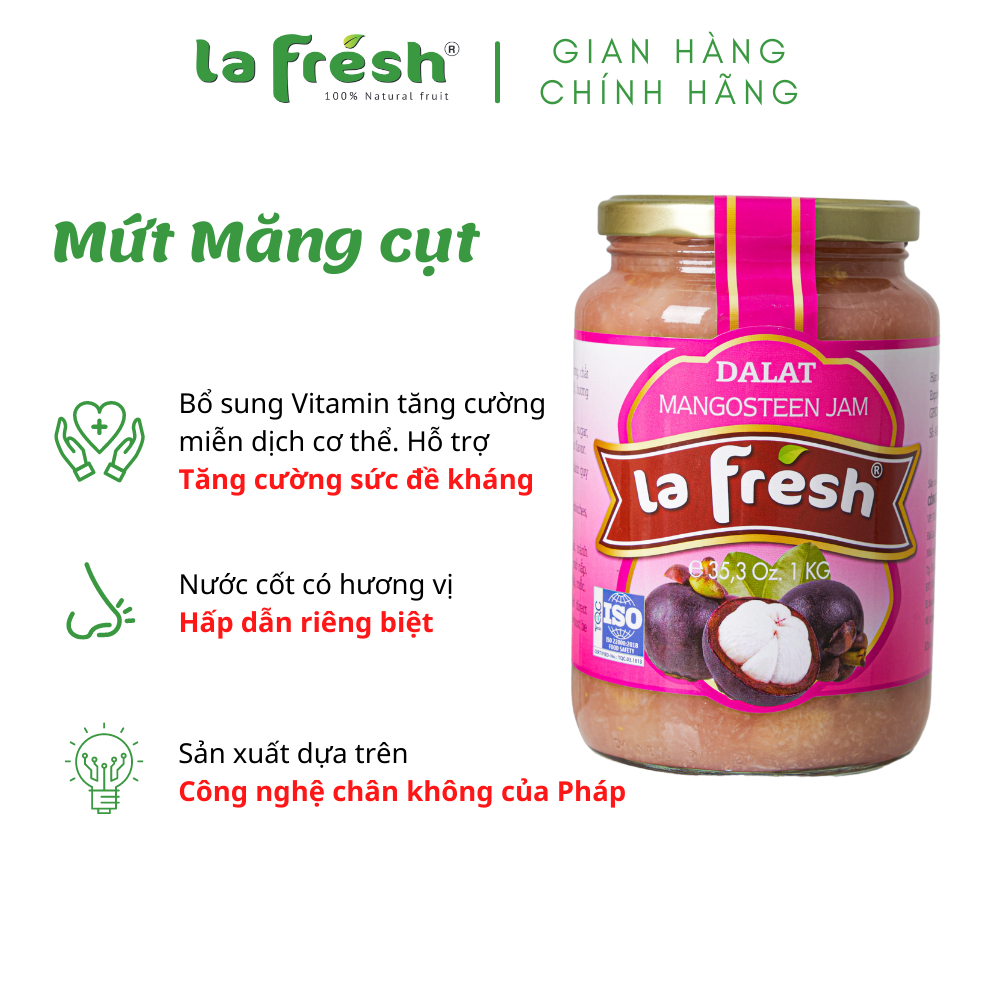 Mứt La Fresh MĂNG CỤT 1kg