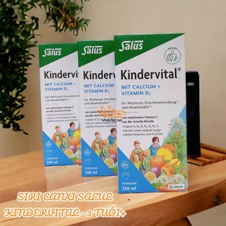 Siro hữu cơ Salus kindervital Canxi &vitamin D3 - Đức