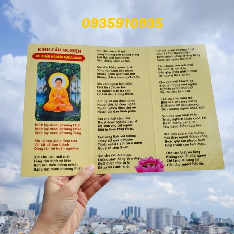 TỜ KINH LỜI KHẤN NGUYỆN HÀNG NGÀY