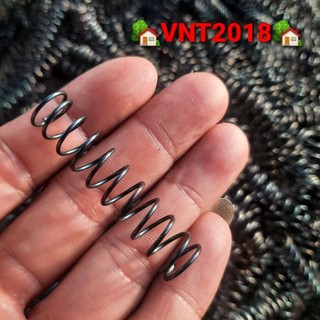 Lò xo nén phi 11mm sợi thép 1.0mm dài 48mm