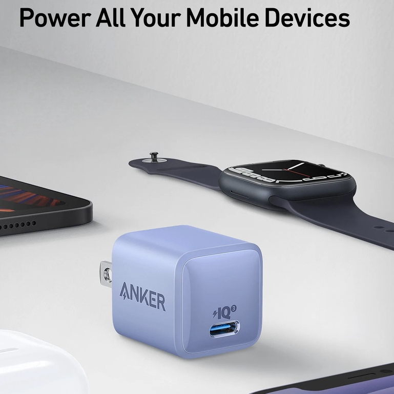 Anker Nano  - Sạc USB-C 20W siêu nhỏ siêu nhanh dành cho iPhone