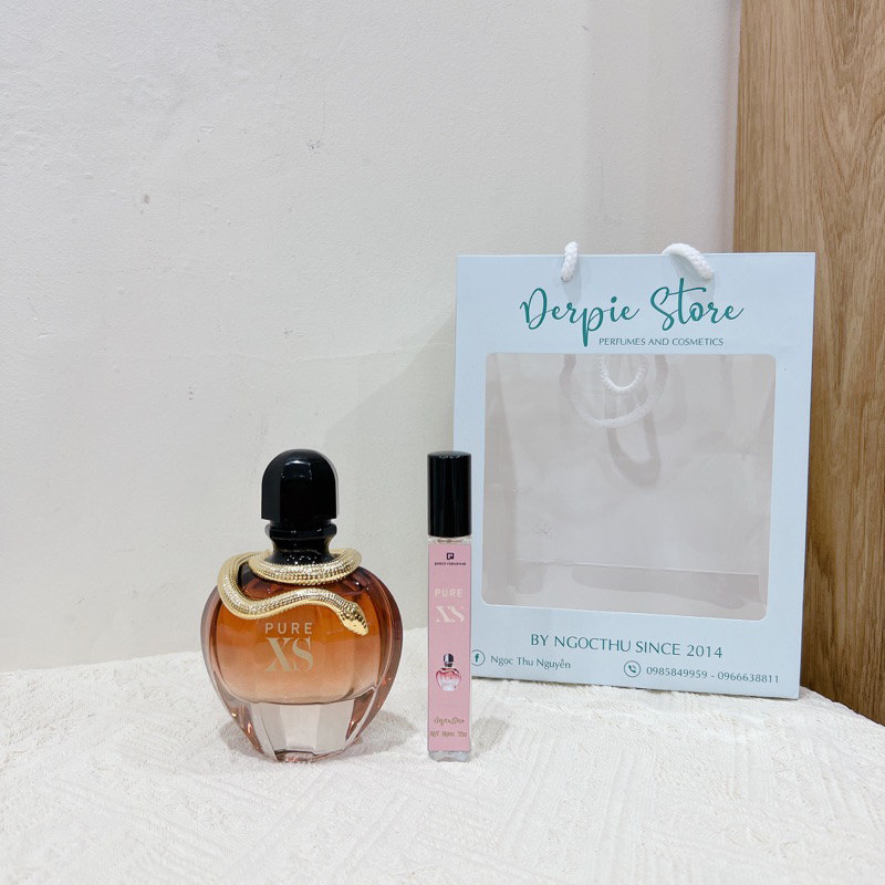 Nước hoa nữ Paco Rabanne Pure XS For Her EDP - mùi bắp rang vanilla ngọt thơm lừng
