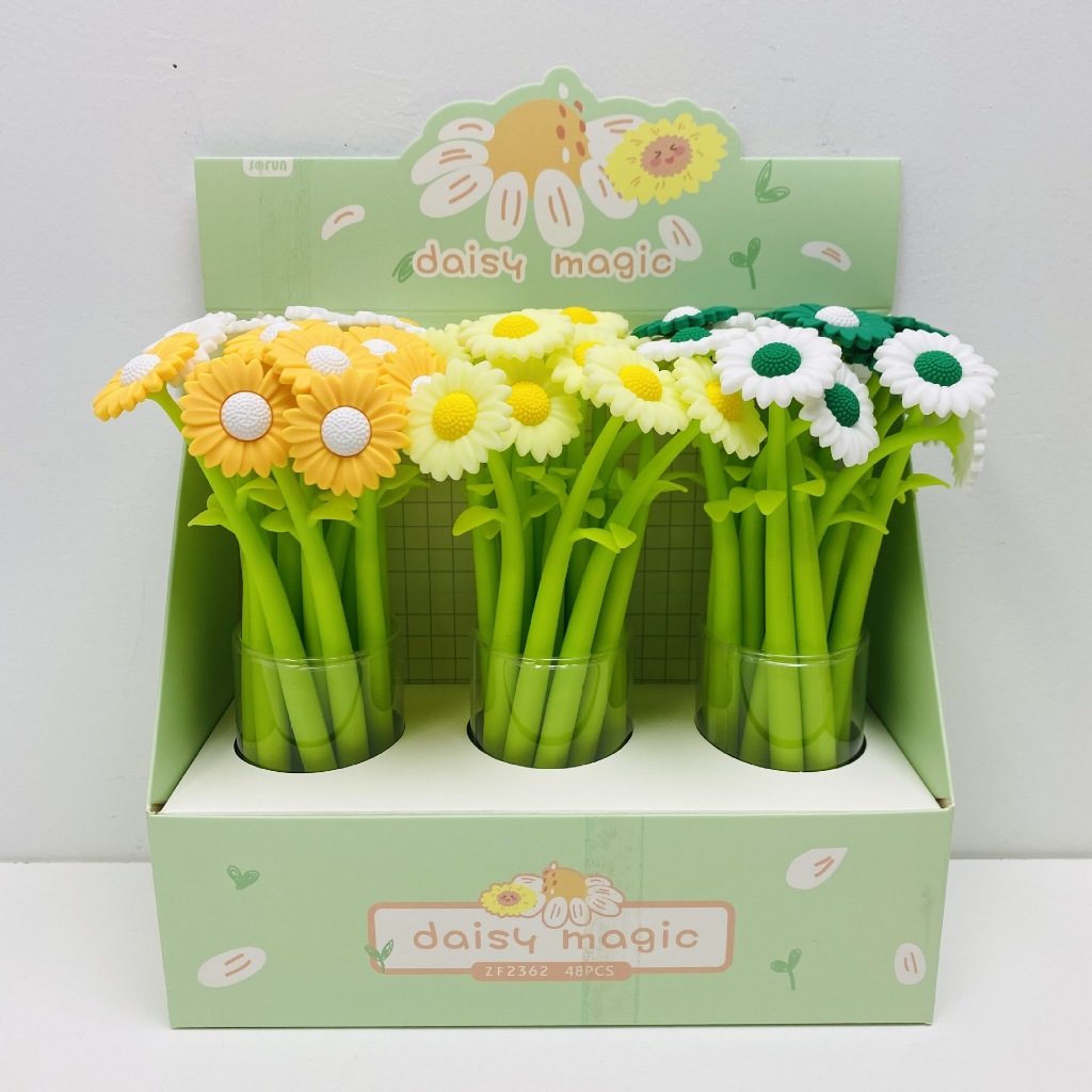 Bút bi CT28 nhiều hình cute dễ thương ngòi 0.5mm, mực đen nét đều nhiều nhân vật hình hoạt hình dễ lựa chọn