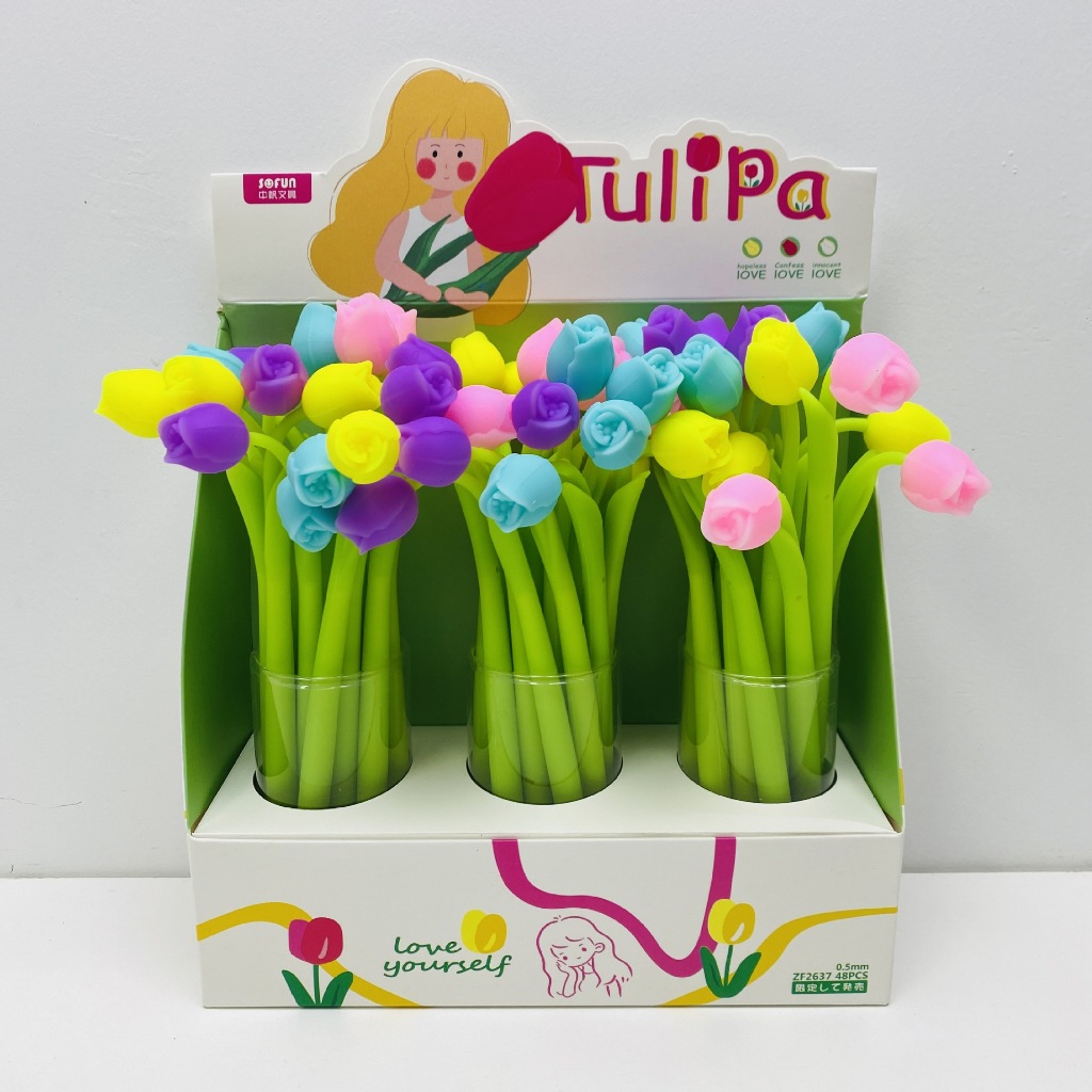 Bút bi CT28 nhiều hình cute dễ thương ngòi 0.5mm, mực đen nét đều nhiều nhân vật hình hoạt hình dễ lựa chọn