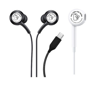  Tai nghe có dây jack dẹt   AKG Type C zin bóc máy chính hãng - Bảo hành 12 tháng 