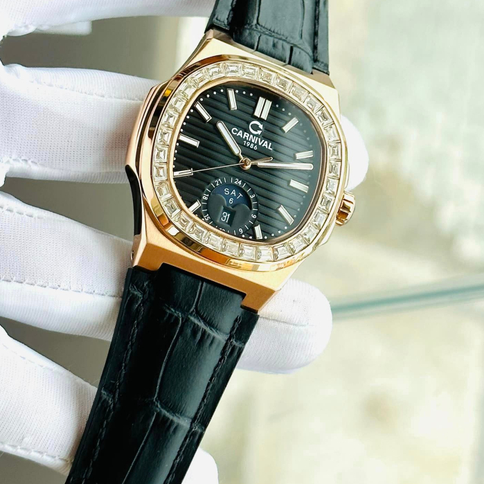 Đồng Hồ Cơ Nam Carnival Nautilus 8110G Chính Hãng IW