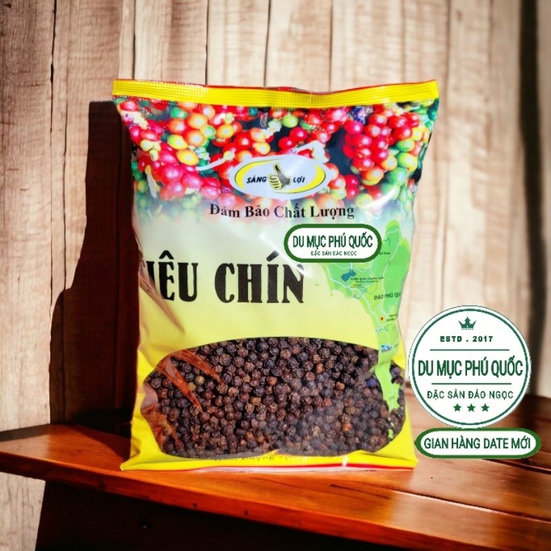 Hạt Tiêu Chín Phú Quốc - gói 500g