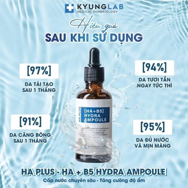 Serum HA KyungLab 50ml, tinh chất hab5, serum phục hồi da, cấp ẩm, căng bóng, trắng da, nâng tone