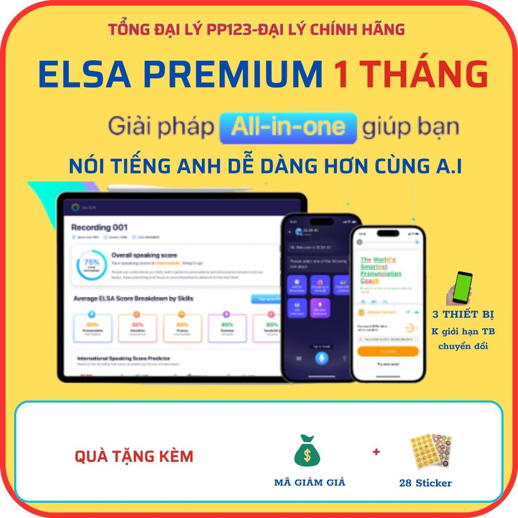 ELSA Premium bao gồm