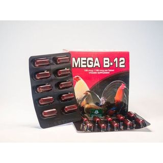 MEGA B12 - Dinh dưỡng tăng nước máu hừng sung cho chiến kê