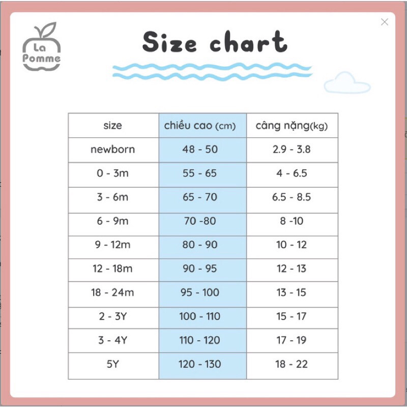 LA POMME Bộ dài tay năng động và sắc màu vui nhộn hãng La pomme