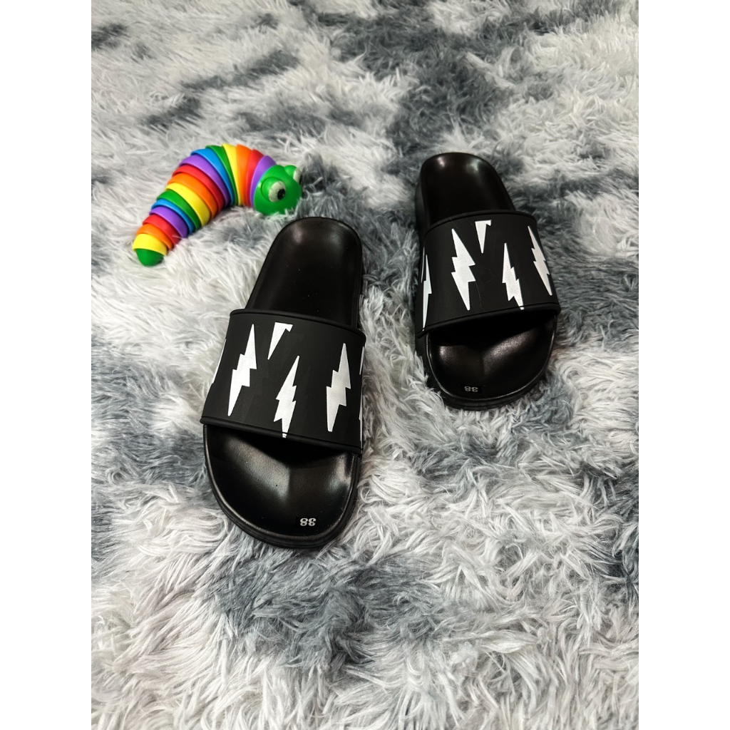 Dép tia sét về dành cho nam nữ_dép quai ngang dép unisex SIÊU CẤP