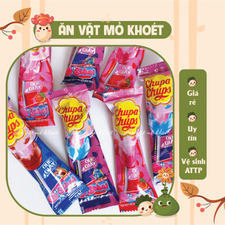 Kẹo mút Chupa chups nhân gum thổi
