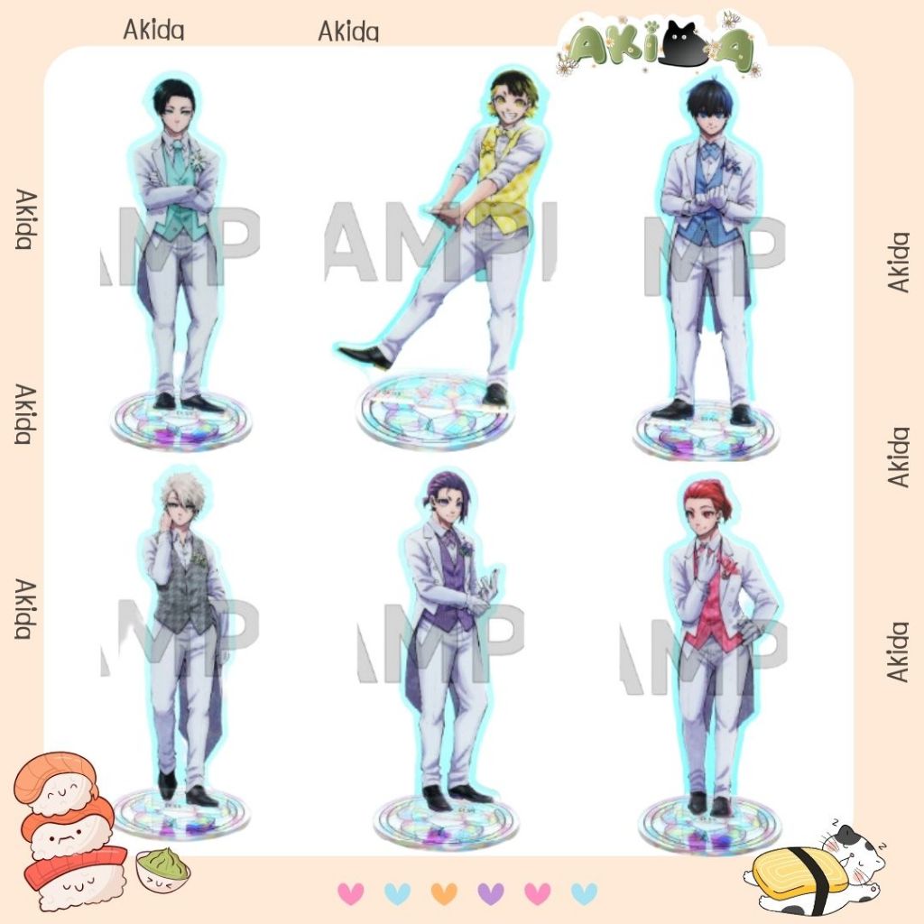 Standee/ tượng tĩnh - exhibition ver - Blue Lock