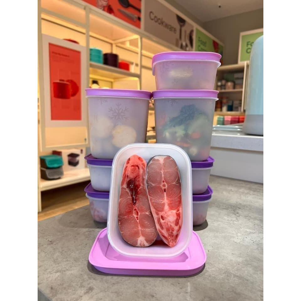 Tupperware BỘ HỘP TRỮ ĐÔNG VIOLET (6)