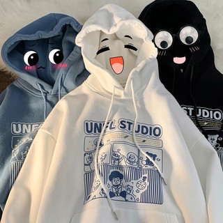 Áo KHOÁC Hoodie TRƠN 4 Màu Nam Nữ Ulzzang Unisex In Hình Chữ STUDIO