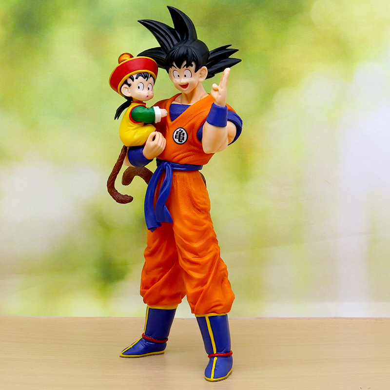Mô hình Son Goku cùng con trai Son Gohan cao 30cm Anime Figure Anime Dragon Ball trong 7 viên ngọc rồng