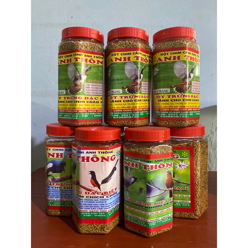 Cám Anh Thông Chào Mào, Khướu, Choè 500g☘️