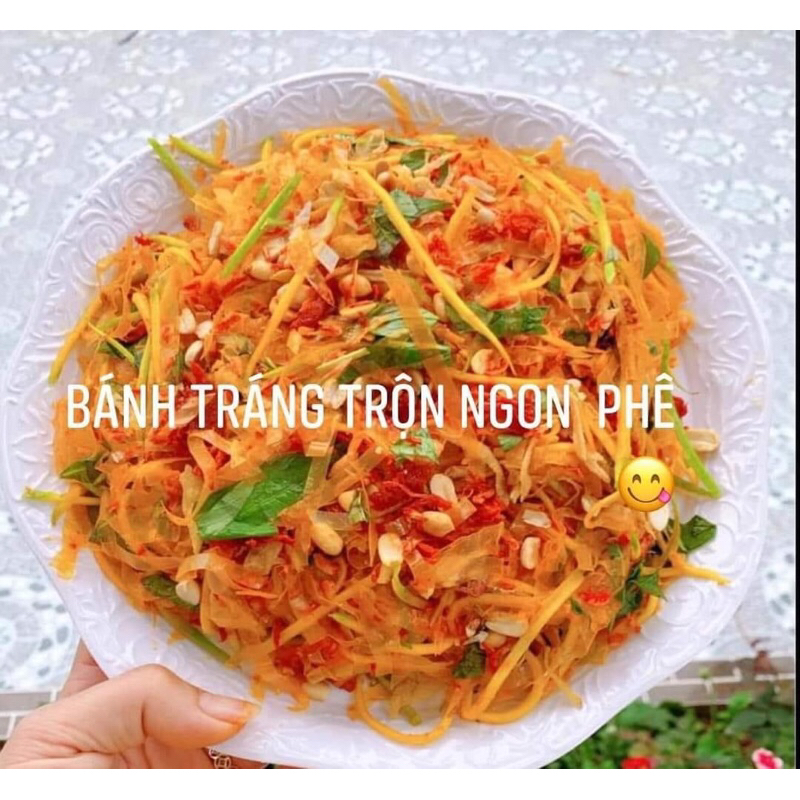 Bánh tráng trộn bò khô vị truyền thống