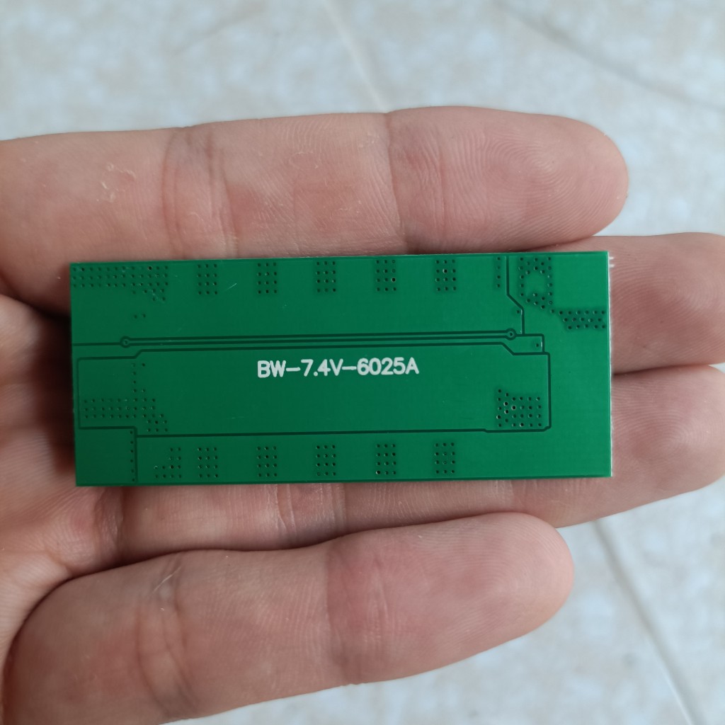 Mạch 2S 7.4V 25A BW bảo vệ pin Li-ion 3.7V