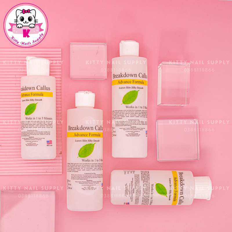 Gel ủ chà gót break down và tẩy tế bào chết mùi dịu nhẹ