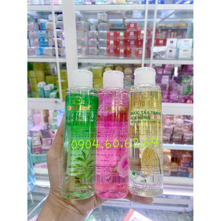 Nước tẩy trang hoa hồng - trà xanh - gạo gold bee 160ml goldbee