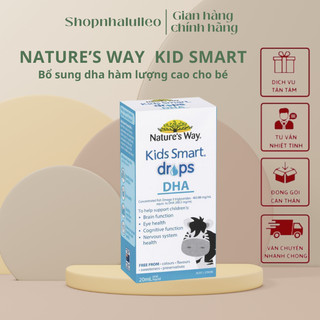 Dạng Nhỏ Giọt DHA Nature's Way Kids Smart Drops DHA 20ml hàng nội địa Úc