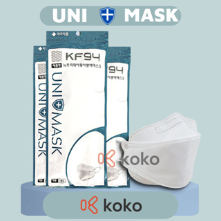 Sỉ 1 thùng 300c khẩu trang KF94 Uni mask sản xuất theo công nghệ hàn quốc