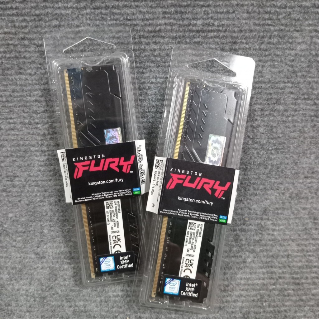 Ram PC Kingston Fury Beast Black 8GB/ 16GB 3200MHz DDR4 NEW BẢO HÀNH 36 THÁNG