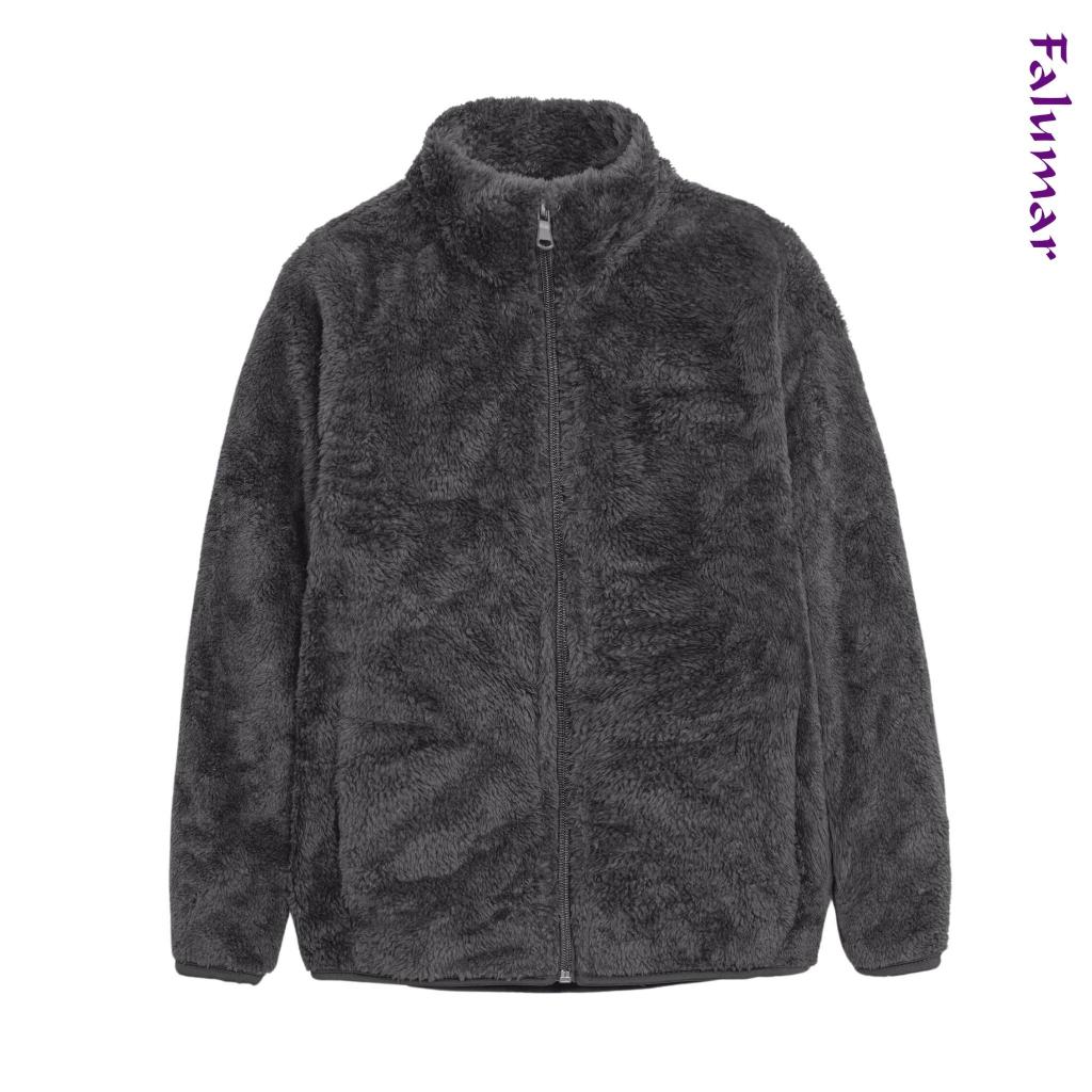 Áo khoác lông cừu FALUMAR cho bé trai bé gái, áo lông trẻ em cao cấp mềm mịn nhẹ nhàng có size từ 8kg đến 30kg