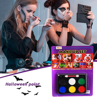 Set make up hoá trang Halloween.