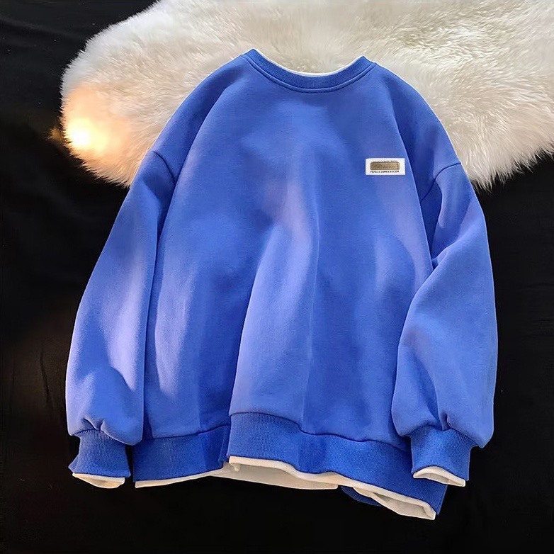 [VNXK] Áo Sweater Nam Nữ Chất Cotton Nỉ Ngoại Hàng Xuất Cao Cấp Trơn Cổ Tròn Dài Tay Local Brand