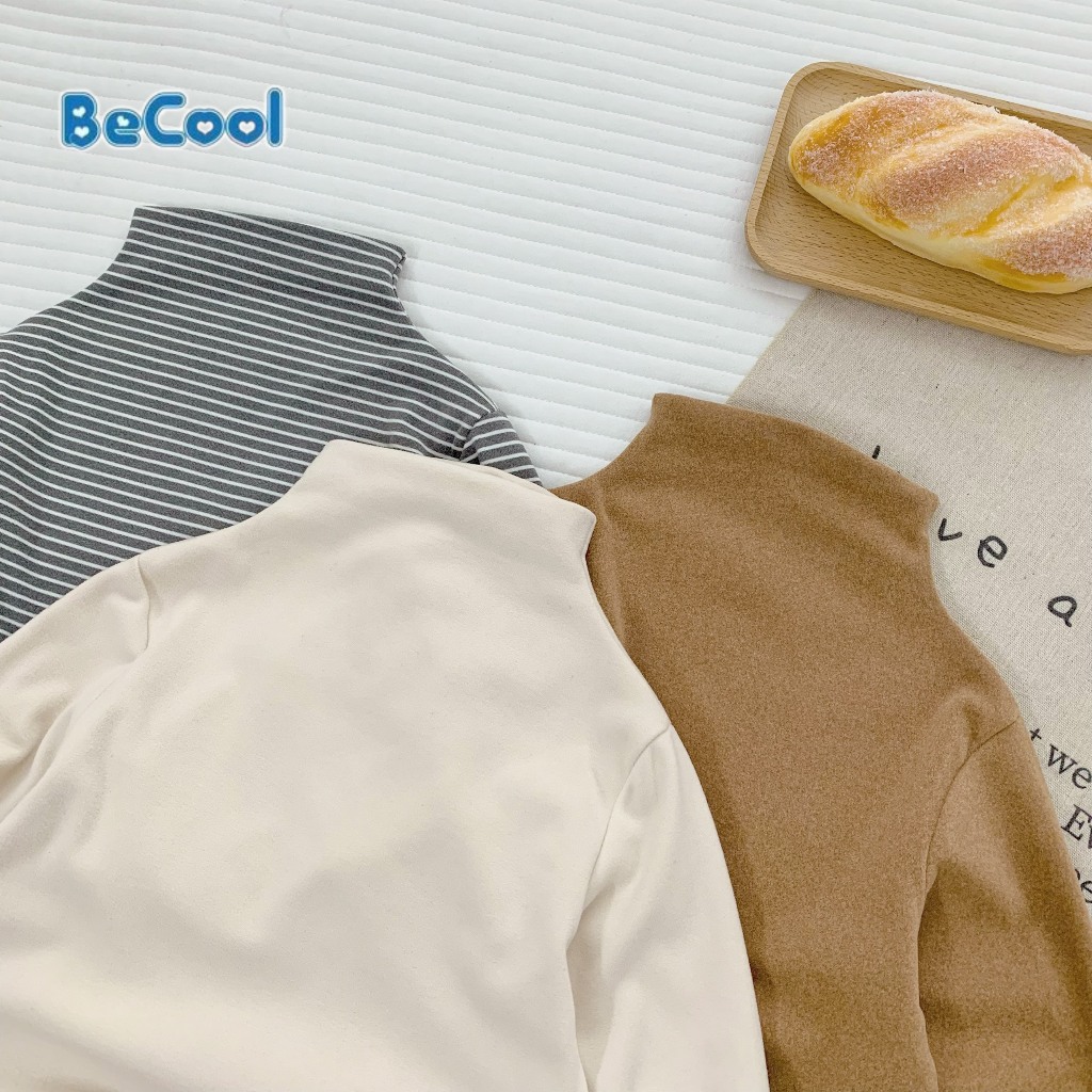 Áo Giữ Nhiệt Chất Zip Lông Cao Cấp Cho Bé Từ 7-27kg MINKYSUN