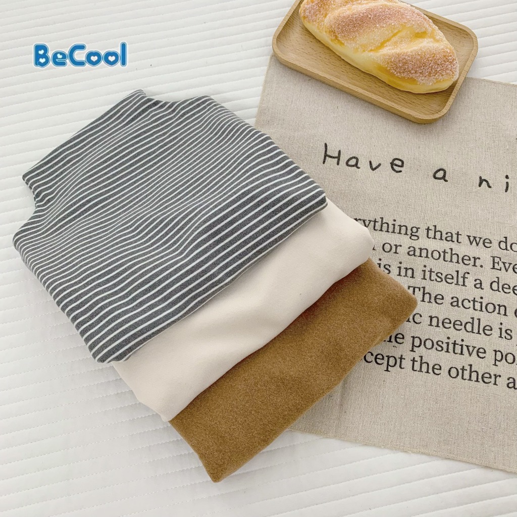 Áo Giữ Nhiệt Chất Zip Lông Cao Cấp Cho Bé Từ 7-27kg MINKYSUN