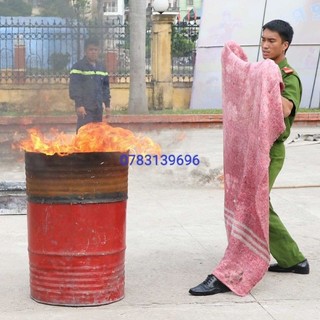 Chăn chiên chữa cháy, chăn diễn tập pccc, chăn cứu hỏa